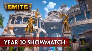 SMITE  Year 10 Showmatch  SMITE World Championship [upl. by Aikram]