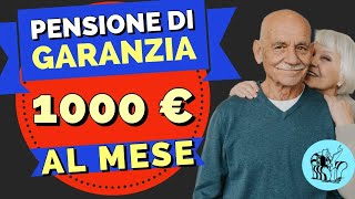 La PENSIONE DI GARANZIA 👉 1000€ al mese PER TUTTI❗️Ecco la propostaidea 💡 [upl. by Nawed683]