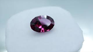 Rhodolite garnet gemstone [upl. by Eliza548]