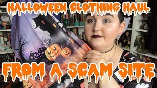 DRESSLILY IS A SCAM  HALLOWEEN CLOTHING HAUL [upl. by Borries429]