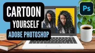 How to Cartoon Yourself in PHOTOSHOP  Easy StepbyStep Adobe Tutorial [upl. by Adnalay279]