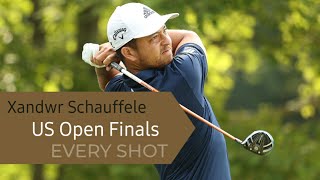 Xander Schauffele US Open 2020 Finals Golf Every Shot [upl. by Pavlov]