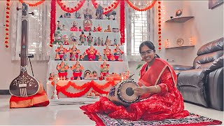 Serene Beats of the Mridangam 🌼  Vaishnavi Potukuchi [upl. by Fortin]