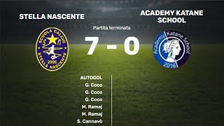 HIGHLIGHTS 3 GIORNATA  ALLIEVI REGIONALI U17GIRONE D STELLA NASCENTE 70 ACADEMY KATANE SCHOOL [upl. by Templeton]