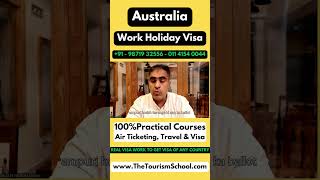 Australia Work amp Holiday Visa Australia Subclass 462 for Indian australia visa tourism sydney [upl. by Wong]