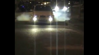 Sierra Cosworth  Burnouts Ace Cafe London [upl. by Lotsyrk414]