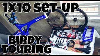 BIRDY TOURING  BIRDY 2 TOURING  LITEPRO  SAGMIT M120 UPGRADED FOLDING BIKE Mico Bisekleta [upl. by Hallee123]