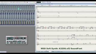 SoundFont A320Usf2 Timbre Comparison of Midi Soft Synthesizer Part210 [upl. by Caspar]