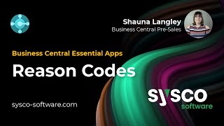 Reason Code App for Dynamics 365 Business Central [upl. by Laveen]