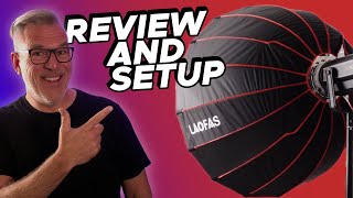 LAOFAS D60B Softbox Setup and Review [upl. by Nafis412]