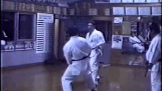 Kumite 1992 Examen para 5ºDan Okinawa Chatan Dojo [upl. by Dina373]