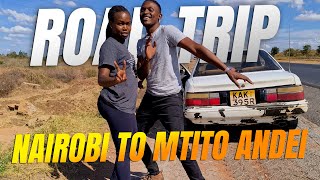 NAIROBI TO MTITO ANDEI ROAD TRIP 🚗💨😀 [upl. by Millan]