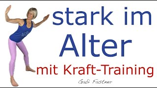 🍏 18 min stark im Alter  Krafttraining mit allen Sinnen  ohne Geräte Stehen [upl. by Akcirederf]