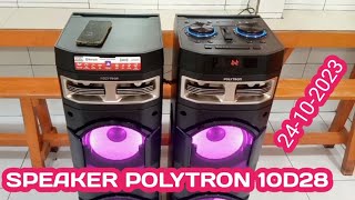 Speaker Polytron pas 10 D 28 [upl. by Ylrrad]