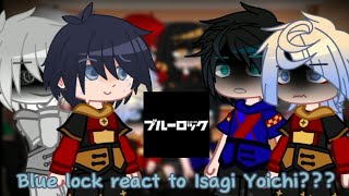 Blue Lock Character React To Isagi Yoichi¿My Video⚠️ ANGST and My AU⚠️My Video Edit [upl. by Rahman]