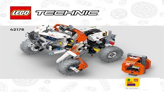 LEGO instructions  Technic  42178  Surface Space Loader LT78 [upl. by Alaster]