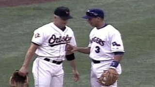 2001 ASG Ripken moves to short [upl. by Ayortal162]