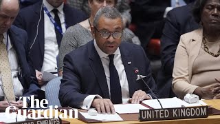 ‘I’m not surprised’ Cleverly reacts to Lavrov walkout at UN security council [upl. by Dahsraf701]