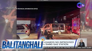 Bata sugatan sa pagsabog ng improvised explosive device sa isang gas station  Balitanghali [upl. by Arten21]