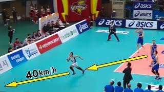 Fastest Runs in Volleyball History HD [upl. by Retlaw]