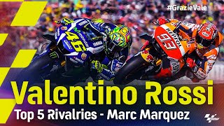 GrazieVale  Rossis Greatest Rivalries Marc Marquez [upl. by Eniawd]