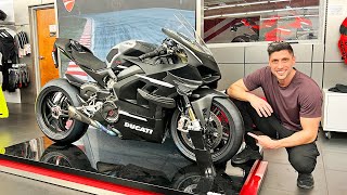 Buying a Ducati V4 Superleggera at MotoGP [upl. by Melville]