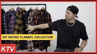 BEST FLANNELS IN MY COLLECTION  HOW TO STYLE [upl. by Inail]