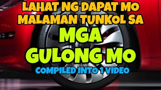 COMPILATION VIDEO TUNGKOL SA GULONG  MARKING MEANINGS TYPES OF ALIGNMENT PROPER CARE SAFETY [upl. by Bartolemo]