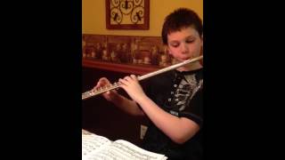 Alex playing NYSSMA level 5 piece [upl. by Aig]