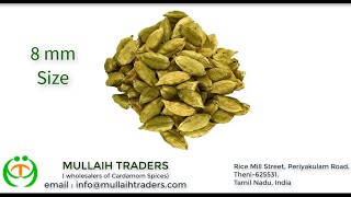 Green Cardamom 8 mm Exporters  Suppliers  Traders from Tamil Nadu India [upl. by Marie-Jeanne938]