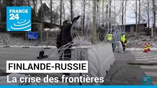 FinlandeRussie  la crise des frontières • FRANCE 24 [upl. by Berlinda]