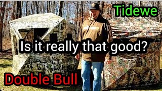 Tidewe vs Double Bull See Thru Blind Comparison Is it really that good [upl. by Gnil]