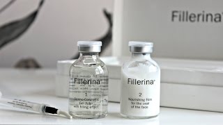 Fillerina  Preenchedor Dermocosmético Para Rugas Sem o Uso de Agulha [upl. by Esmerelda]