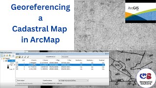 Georeferencing Cadastral Maps in ArcMap Your Ultimate StepbyStep Tutorial [upl. by Connor]