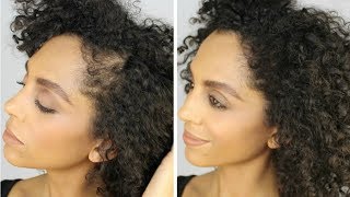 HOW TO APPLY TOPPIK HAIR BUILDING FIBERS  DISCOCURLSTV [upl. by Maynord290]