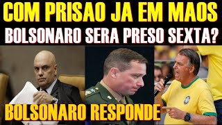 B0MB4MORAES PREPARA NESSE MOMENTO PRISÃO DE BOLSONARO [upl. by Dedric]