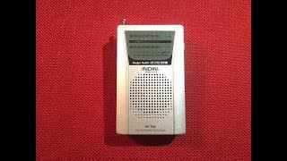 4 Hero Indin BCR60 AM  FM Portable Radio Review [upl. by Hooker378]