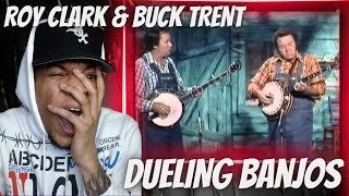 BROOMTARIST REACTS ROY CLARK amp BUCK TRENT  DUELING BANJOS  REACTION [upl. by Leola]