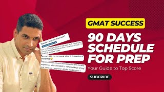 How to Build A GMAT Preparation Schedule Score Improvement in 90 Days [upl. by Carol-Jean]