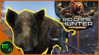 Hunting For The LEGENDARY HOGZILLA Cabelas Big Game Pro Hunts [upl. by Eivod]