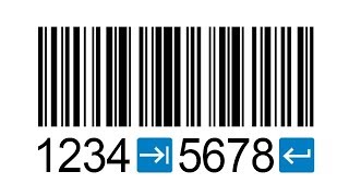 How to Create a Barcode with Control Characters like TAB or ENTER [upl. by Musette]