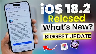 iOS 182  What’s New Big Update  image playground image wand visual intelligence [upl. by Reeher]