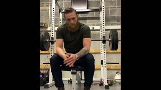 Conor McGregor  Bench press [upl. by Etnovert124]