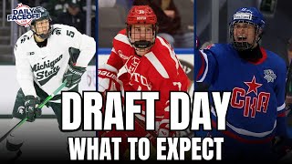 The Next Wave Draft Day Expectations  Daily Faceoff Live [upl. by Noeruat701]