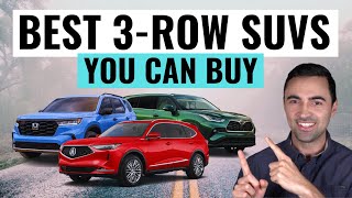 BEST 3 Row SUVs You Can Buy For 2024  Best 7 Seater SUVs For Reliability amp Value [upl. by Ennairrek692]