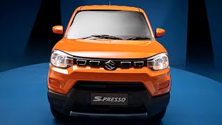 New Suzuki SPresso 2023  Urban SUV  FIRST LOOK Exterior amp Interior details [upl. by Aihtebat808]