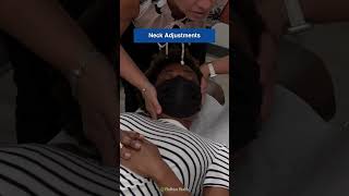 Neck adjustments by Dr Julia Chiropractor to decrease neck pain and increase range of motion [upl. by Gristede]