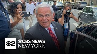 Jury gets the case in Sen Bob Menendez corruption trial [upl. by Asirehc743]