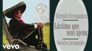 Vicente Fernández  Nuestro Juramento Cover Audio [upl. by Yartnod463]