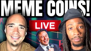 Meme Coin Millionaire Conversation W Mike The Investor PEPE SHIB BOB MONG amp MORE [upl. by Wende333]